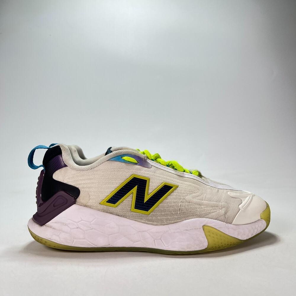 New Balance Fresh Foam X CT-Rally White Purple Tennis Shoes Women's Size 6.5